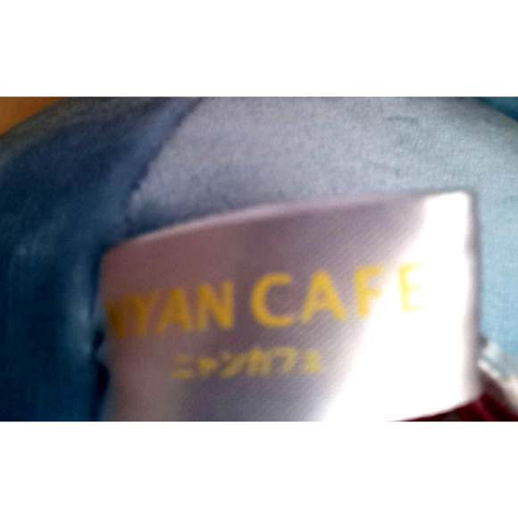 Yamani Nyan Cafe Blue Cat plush - Picture 7 of 8